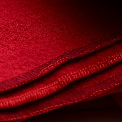 Red Hospital Blanket